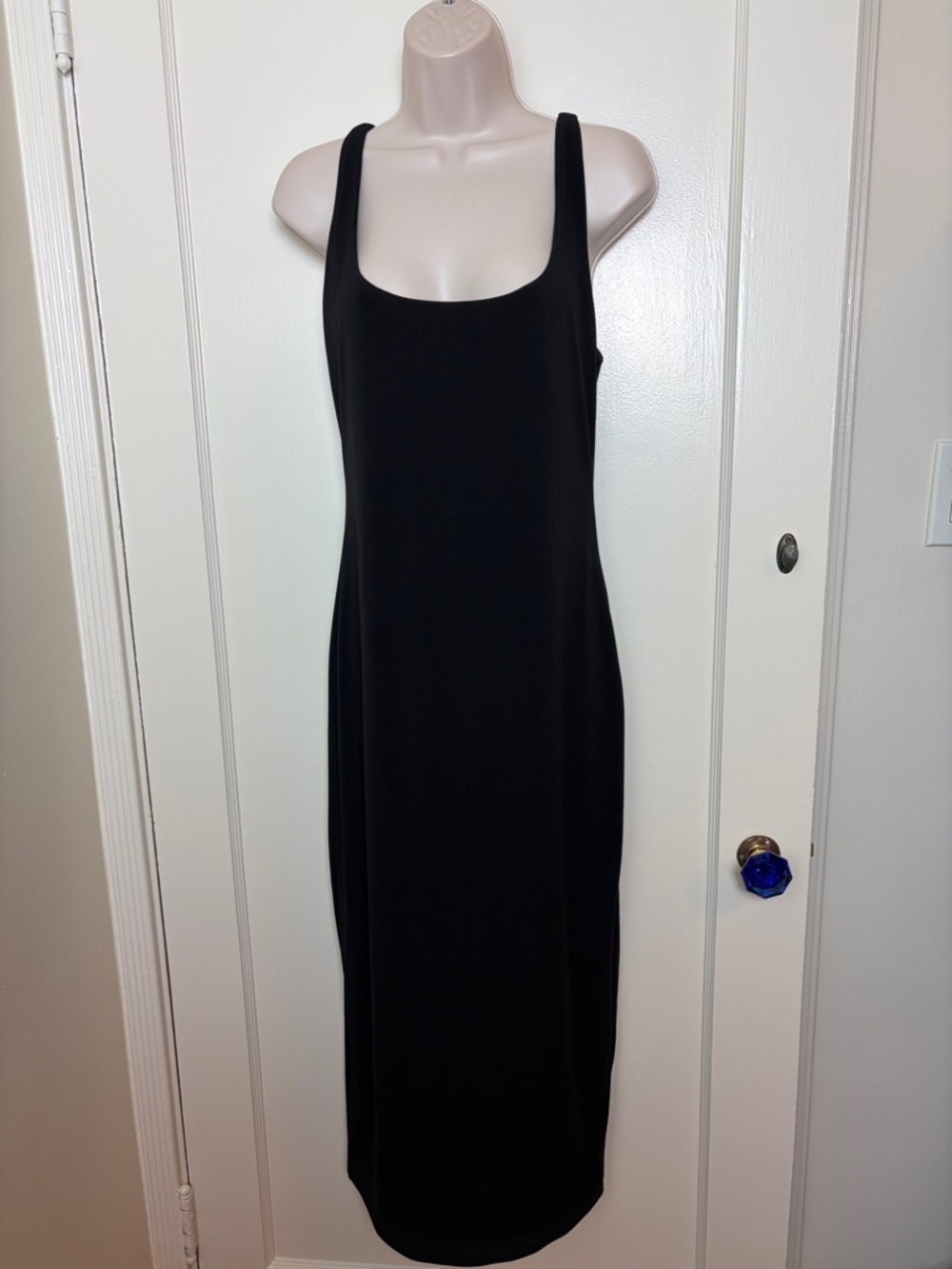 Elizabeth and James “Dara” Black Scoop Neck Maxi Tank Dress - NWT